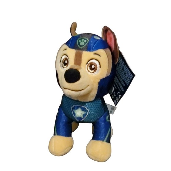 Paw Patrol AQUA PUPS Chase 8” Inch Plush 2023 New - Picture 1 of 6